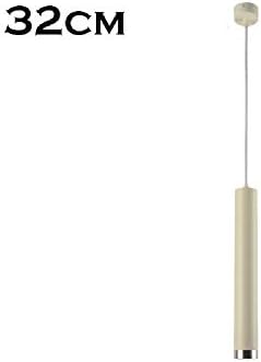 ZHZR Minimalist Chandelier Modern Black/white Cylindrical Long Tube Pendant Light Ceiling Lighting Restaurant Living Room Theme Restaurant Bar Cafe LED/COB Light Source