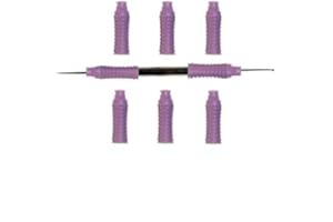 AmeriCan Goods Dental Instrument Silicone Color Code Grips for #2 & #4 Handle Hot Autoclavable up to 375F° Pro Dental Supply (202IGS) (Purple)