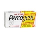 Percogesic Tablets 90 Tablets [Acetaminophen/Diphenhydramine] (Pack of 3)