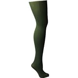 Foot Traffic Solid Opaque Thigh High (Olive)