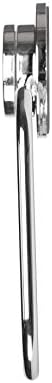 Croydex Stick 'n' Lock Self Adhesive Towel Rail Chrome Plated Mild Steel view 2