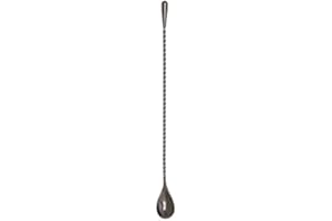 Cocktail Kingdom - Teardrop™ Barspoon 30cm - Gunmetal Black
