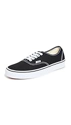 Vans Authentic Unisex Sneakers, Black/White, 10.5