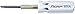 Picquic 48108 full-size SIXPAC Plus multi-bit screwdriver with seven bits, Bright white Opaque