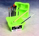Plaid Enterprises Hdpe Brush Basin - Up To 12 Brushes