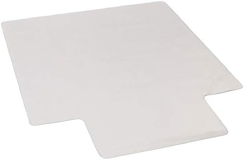 dissylove Office Desk Chair Mat for Carpet Anti-Slip PVC Hard Wood Floor Chair Mat (47.36 x 35.35 x 0.06) / from Sallymall - No BPA Phthalates, Odorless (Lip)