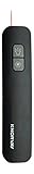 Knorvay Red Laser Presenter/Pointer with Built-in LED Light -Black