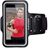 AARATEK Pro Sport Armband for iPhone 6,6s, Galaxy S6,S5,S4, iPods... (Black) - Best for running, workouts, cycling, fitness, or any activity outside or in the gym!