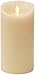 Luminara Scalloped Edge Flameless LED Candle, Ivory 7