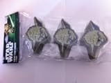 Star Wars Yoda Treat Containers Pack of Three- Perfect for Party Favors, Goody Bags, Etc