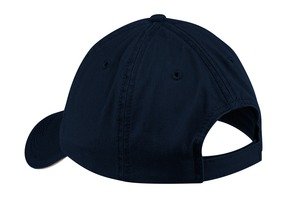 NEW Port and Company Washed Twill Sandwich Cap, Navy/Khaki