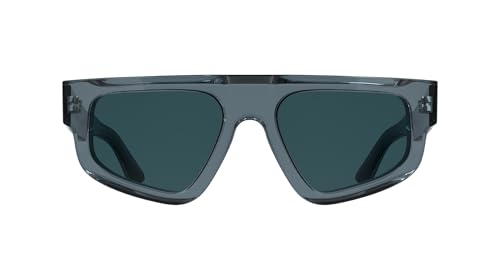 Calvin Klein Unisex Adult Sunglasses CK25539S - Transparent Blue with Solid Blue Lens