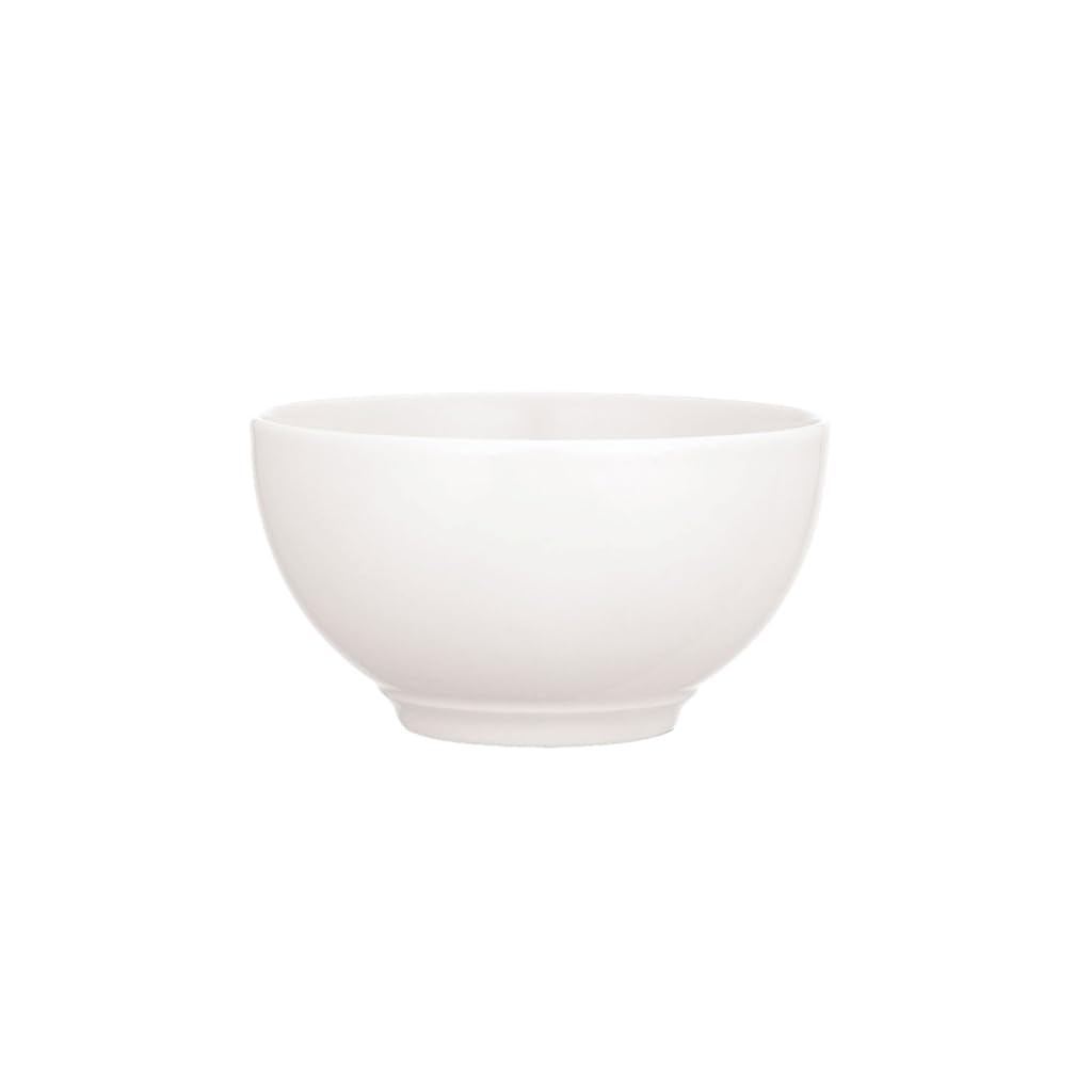 Villeroy & Boch - Twist White Bowl, Stylish, Beautifully Shaped Dish for Any Occasion, Premium Porcelain, White, Dishwasher Safe, 650 ml