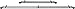 Amazon Basics 1-Inch Double Extendable Curtain Rods with Round Finials Set, 36 - 72 Inches, Black