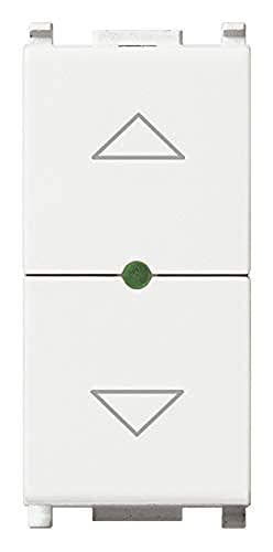 Vimar 14196 Plana Electronic Quid for Roller Shutter Cosφ 0.6 2 A 220-240 V ~ 50/60 Hz, Location Storage