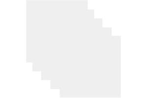 SISER EasyWeed Heat Transfer Vinyl HTV for T-Shirts 12 x 12 Inches 5 Precut Sheets (White)
