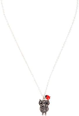 Peruvian Gift Pendant for Women - Huayruro Red Seed, Animal Owl, Dragonfly, Elephant, Starfish, Dolphin, Hummingbird, Turtle, Charm Necklace - Ecofriendly Handmade Jewelry by Evelyn Brooks