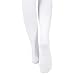 HDE Girl's Stockings Microfiber Opaque Footed Kids Tights (White, Medium)