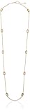 Kendra Scott Signature Kellie Rose Gold Dusted Glass Strand Necklace, 40