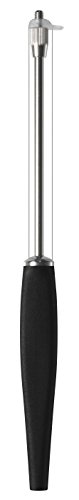 Linden Sweden Osti Cheese Cutter - Double Stainless Steel Wire Design to Cut Thick or Thin Slices - Cheese Slicer with ABS Handle - 9¼” Length - Black