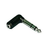 3.5mm Stereo Jack to 1/4" Plug Right Angle Adapter : 559RA (1)