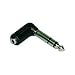 3.5mm Stereo Jack to 1/4" Plug Right Angle Adapter : 559RA (1)