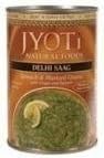 Jyoti Natural Foods Delhi Saag, Spinach and Mustard Greens, 15-Ounce Cans (Pack of 12) (Value Bulk Multi-Pack)