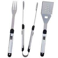 Mintcraft SHE94031L-B Gourmet Stainless Barbecue Tool Set 3 Piece