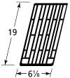 19 x 6 1/8, Cast Iron Cooking Grid, Aussie, Sams, Turbo - 69501