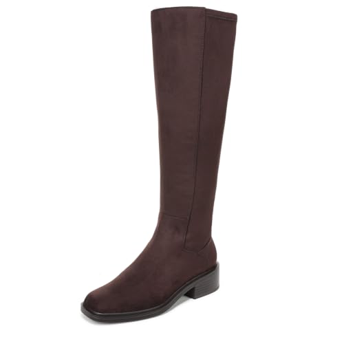 Franco Sarto Women's Gisella Fashion Boot Hickory Brown Faux Suede 7.5 M at Amazon