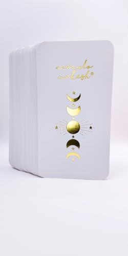 Oráculo Makesh – 48 Cartas de Amor Propio y Reflexión Diaria | Incluye Guía Digital y Mensajes de Crecimiento Personal | Cartas Terapéuticas y Bienestar Emocional