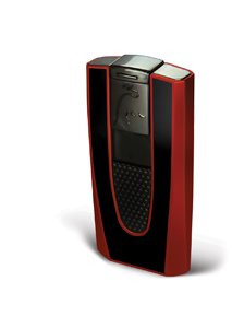 Tonino Lamborghini Hunaroring Black and Red Lacquer Cigar Lighter