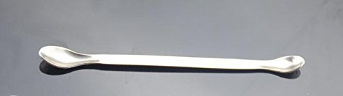 Stainless Steel Small Scoop Reagent Lab Sampling Spoon Lab Spatulas Scoop Bar Spoon 22cm/16cm 4 Pcs