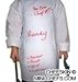 CHEFSKIN White Apron Kids Children 7-12 Yrs Real Fabric