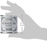Rust-Oleum Mid Grey Chalky Furniture Paint Anthracite 125 ml view 8