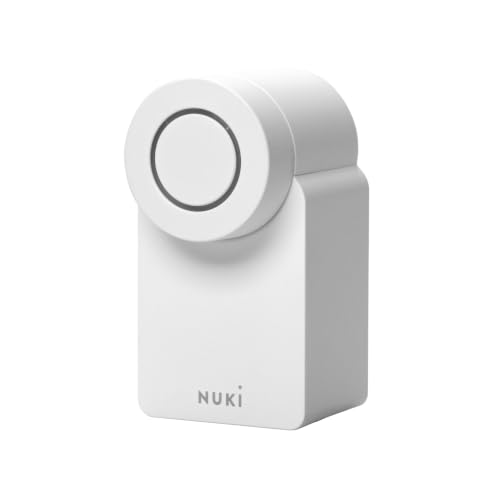 Nuki Smart Lock Go (2025) mit Bluetooth, WLAN & Matter, elektronisches Türschloss macht Smartphone zum Schlüssel, Nachrüsten ohne Zylindertausch – Sma