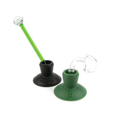 Hemper Universal Omnistand - Keep Your Station Clean, Holds Bangers, Bowls, vapes, Tools (Purple)