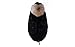 Happy Feet Slippers Black Bear Animal Slippers for Adults and Kids, Cozy and Comfortable, As Seen on Shark Tank (X-Large)