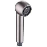 Brushed Nickel Kitchen Sink Faucet Head 2-Function Pull-out Spray Head for Bathroom Kitchen Faucet Replacement Part G1/2 Connections (Style 6)