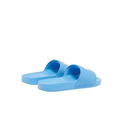 Lacoste Women's Serve Slide, Light Blue Croc, 6