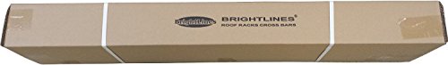 BRIGHTLINES Aero Cross Bars Roof Racks Luggage Rack Replacement for 2014-2018 Subaru Forester (2014-2018 Subaru Forester)