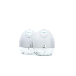 Elvie Breast Pump – Double, Wearable Breast Pump with App – The Smallest, Quietest Electric Breast Pump – Portable…