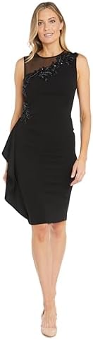 laundry by shelli segal black one shoulder dress Vtg Laundry by Shelli Segal Black One
