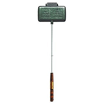 Rome Cast Iron Double Pie Irons, Set of 2