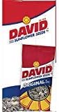 DAVID Roasted and Salted Original Sunflower Seeds, Keto Friendly - PACK OF 48