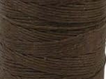 Waxed Irish Linen-Walnut. Sold per 10 yards of 4-ply