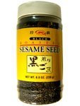 JFC Roasted Black Sesame Seeds Iri Goma, 8 oz