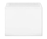 Check O Matic 9x12 Envelopes - Jumbo Peel and Seal White Business Envelopes with Open Side Booklet Orientation for Catalog, Mailer, Invoice, Invitations, Checks & More - 30 Count Pack