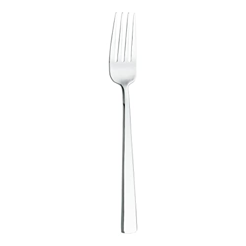 Grunwerg Westminster Dessert Forks DFWMS, 18/10 Stainless Steel, Set of 12, Silver
