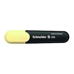 Schneider Job Pastel Highlighter, Chisel Tip, 1 + 5